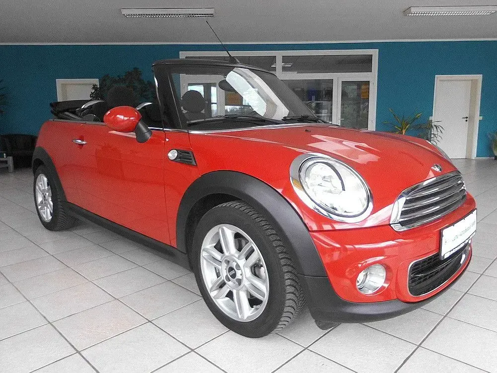 Occasion Mini One Cabriolet 98 PK (72 kW) 2015 Rood Cabriolet