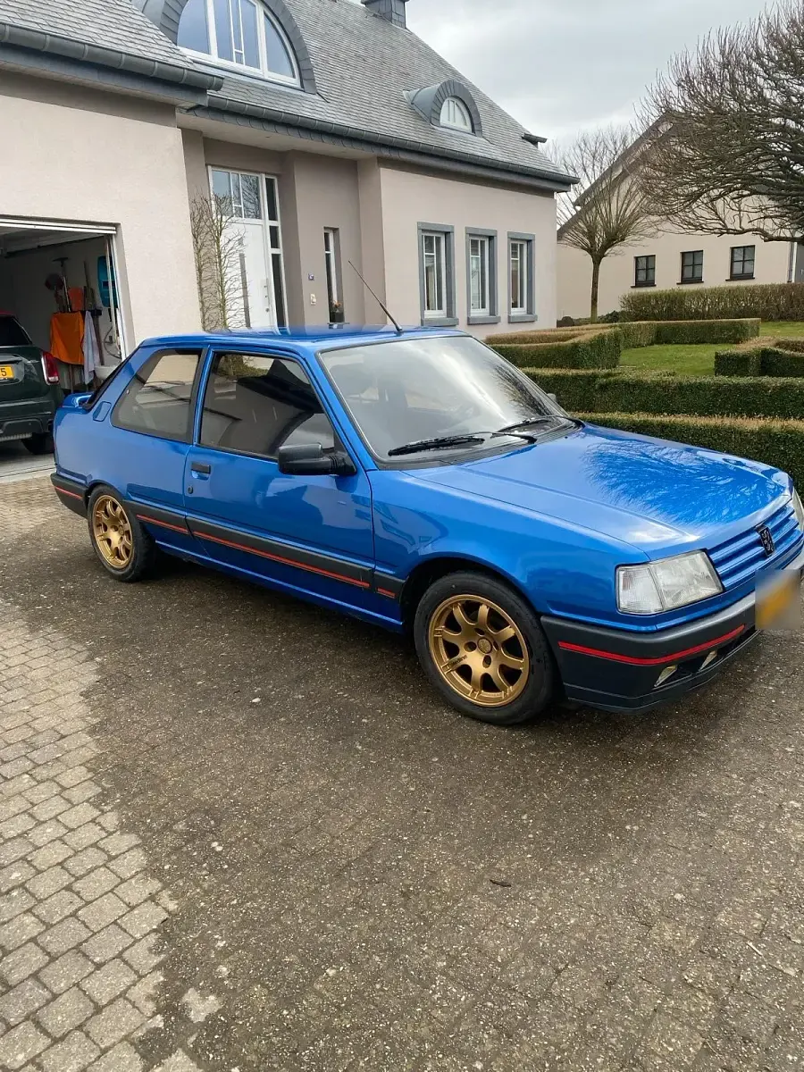 Gebraucht Peugeot 309 GTi 160 PS (117 kW) 1993 Blau Kleinwagen
