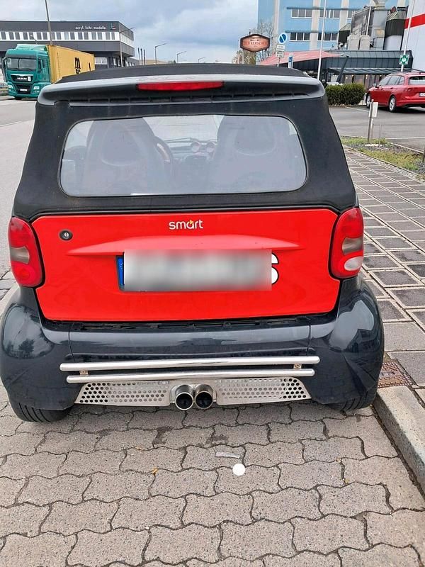 Gebraucht Smart ForTwo Cabrio Brabus 52 PS (38 kW) 2002 Rot Cabrio