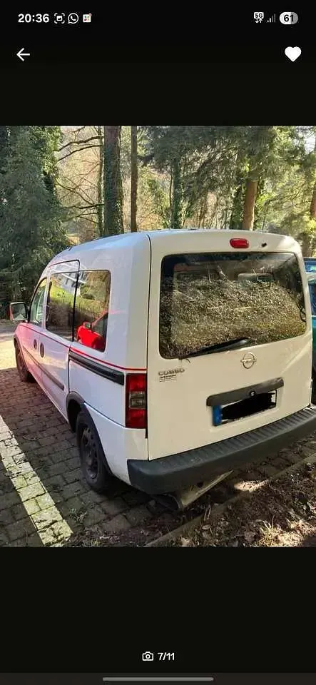 Gebraucht Opel Combo Edition 90 PS (66 kW) 2007 Casabl/arctic/eisweiss/kaolin Van / Kleinbus