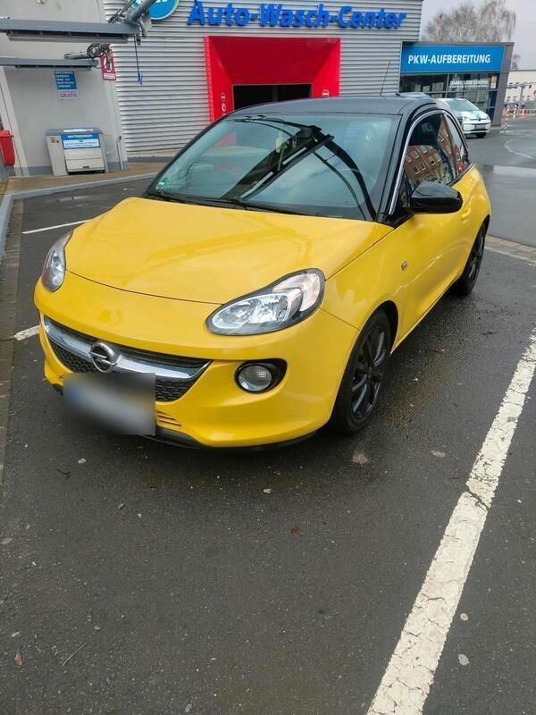 Gelb Gebraucht 2015 Opel Adam Kleinwagen | 7.500 € - Bild 1/4