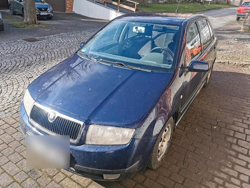 Gebraucht Skoda Fabia 75 PS (55 kW) 2000 Blau Kleinwagen