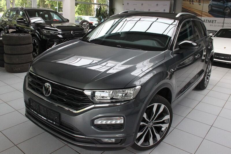 Indiumgrau metallic Gebraucht 2021 VW T-Roc Style SUV | 23.990 € (Guter Preis) - Bild 1/4