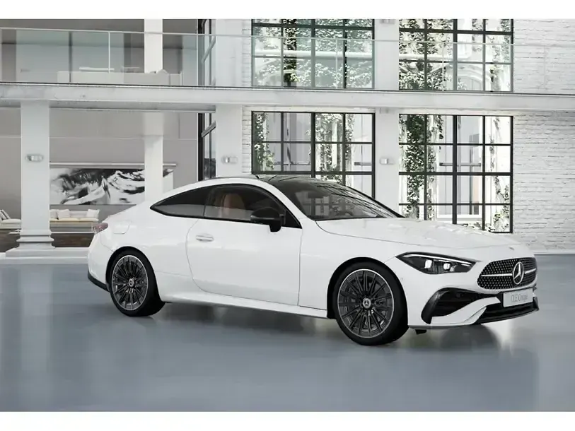 Gebraucht Mercedes CLE220 AMG 197 PS (144 kW) 2025 Weiß Coupé