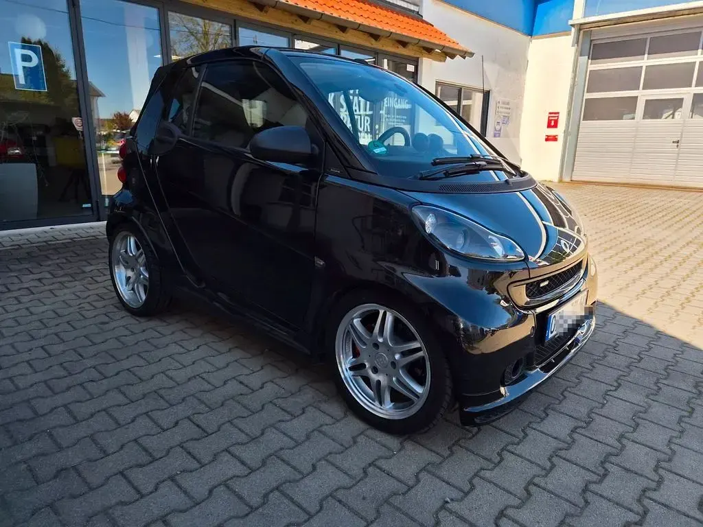 Gebraucht Smart ForTwo Cabrio Brabus 98 PS (72 kW) 2009 Schwarz Cabrio