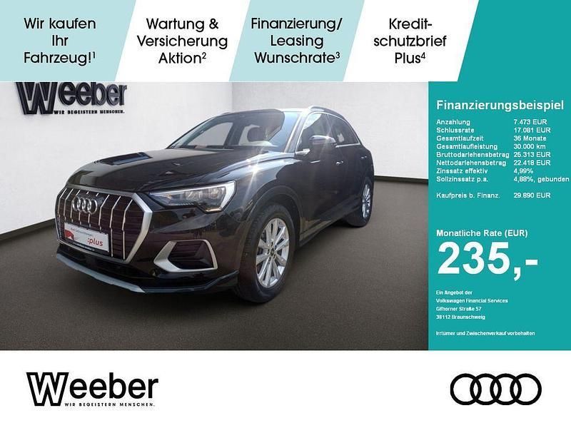 Mythosschwarz (metallic) Gebraucht 2023 Audi Q3 Comfort SUV | 29.890 € (Superpreis) - Bild 1/4