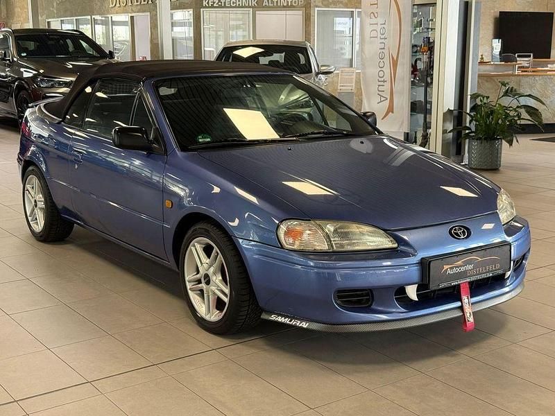 Gebraucht Toyota Paseo 90 PS (66 kW) 1997 Blau Cabrio