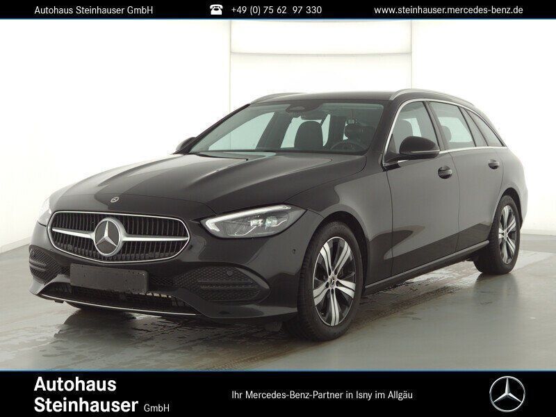Schwarz Gebraucht 2022 Mercedes C220 Avantgarde Kombi | 35.900 € (Fairer Preis) - Bild 1/4