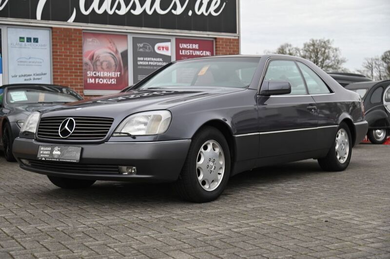 Grau Gebraucht 1994 Mercedes CL420 Coupé | 18.990 € - Bild 1/4
