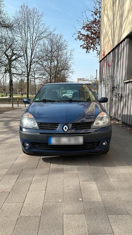 Gebraucht Renault Clio II 68 PS (50 kW) 2005 Blau Kleinwagen