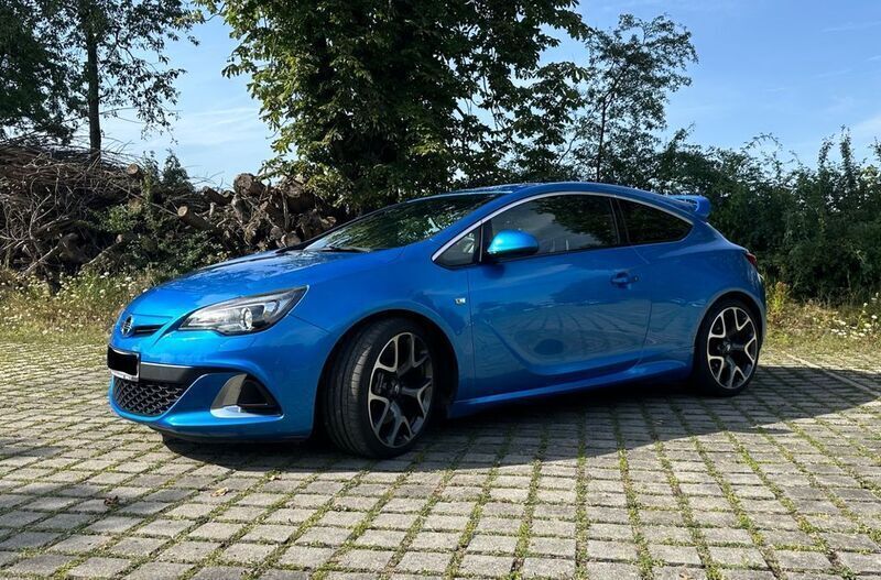 Blau Gebraucht 2014 Opel Astra OPC Limousine | 14.200 € - Bild 1/4