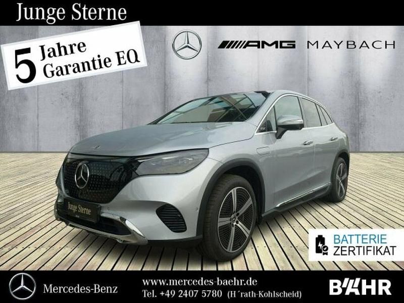 Lack hightechsilber (metallic) Gebraucht 2024 Mercedes EQE350 SUV | 62.850 € (Superpreis) - Bild 1/4