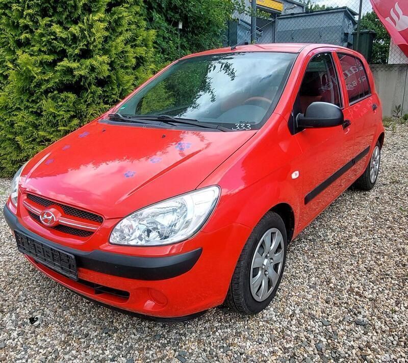 Rot Gebraucht 2008 Hyundai Getz Kleinwagen | 1.699 € (Fairer Preis) - Bild 1/4