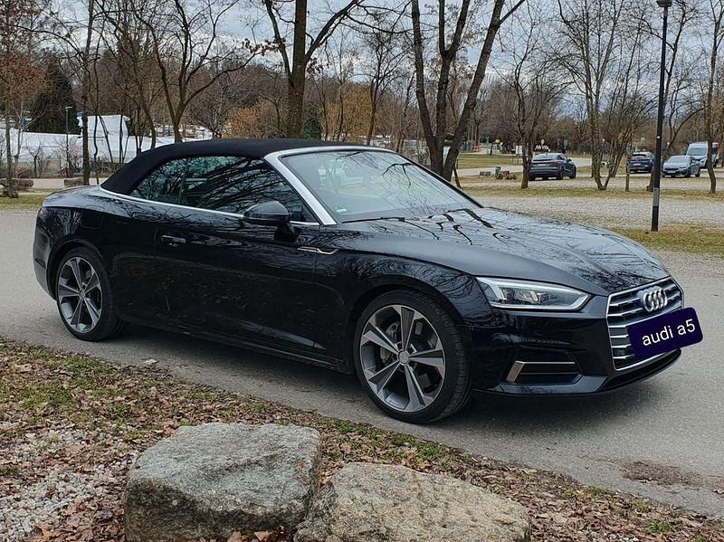 Gebraucht Audi A5 Cabriolet Sport 252 PS (185 kW) 2018 Schwarz Cabrio