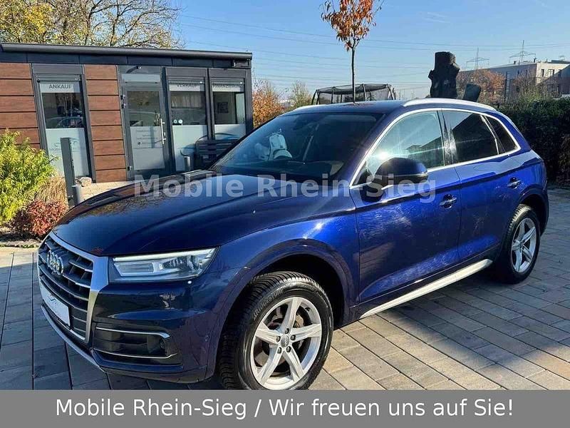 Blau Gebraucht 2018 Audi Q5 Sport SUV | 16.980 € - Bild 1/4