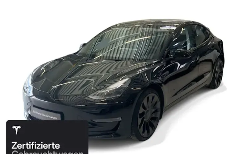 Occasion Tesla Model 3 Performance 377 kW (513 ch) 2022 Noir Berline