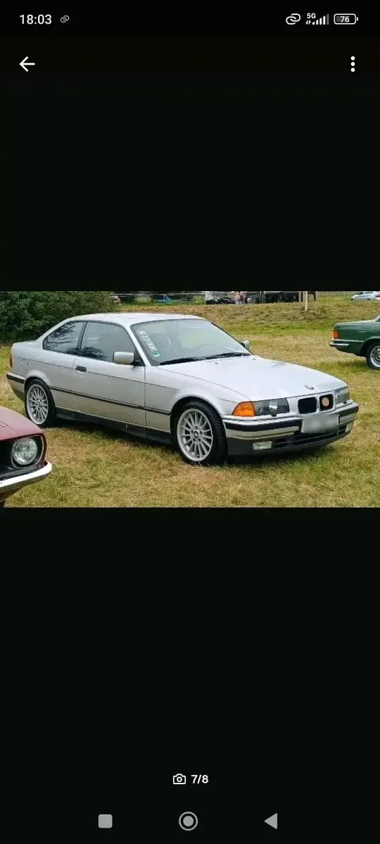 Gebraucht BMW 325 192 PS (141 kW) 1992 Silber Coupé