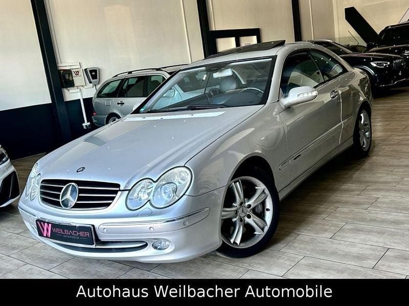 Silber Gebraucht 2004 Mercedes CLK500 Coupé | 6.590 € (Fairer Preis) - Bild 1/4