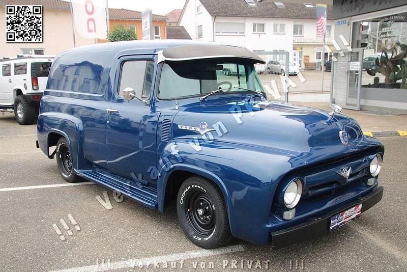 Blau Gebraucht 1956 Ford F100 Abholung | 25.000 € - Bild 1/4