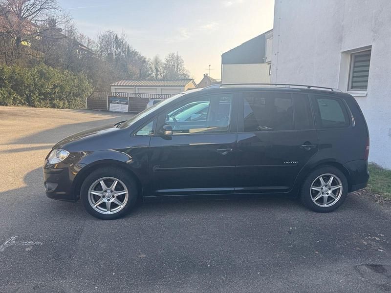 Gebraucht VW Touran 140 PS (102 kW) 2007 Schwarz Van / Kleinbus