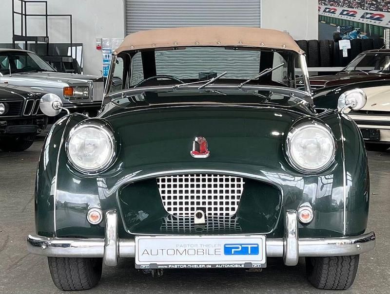 Gebraucht Triumph TR2 90 PS (66 kW) 1956 British racing green Cabrio