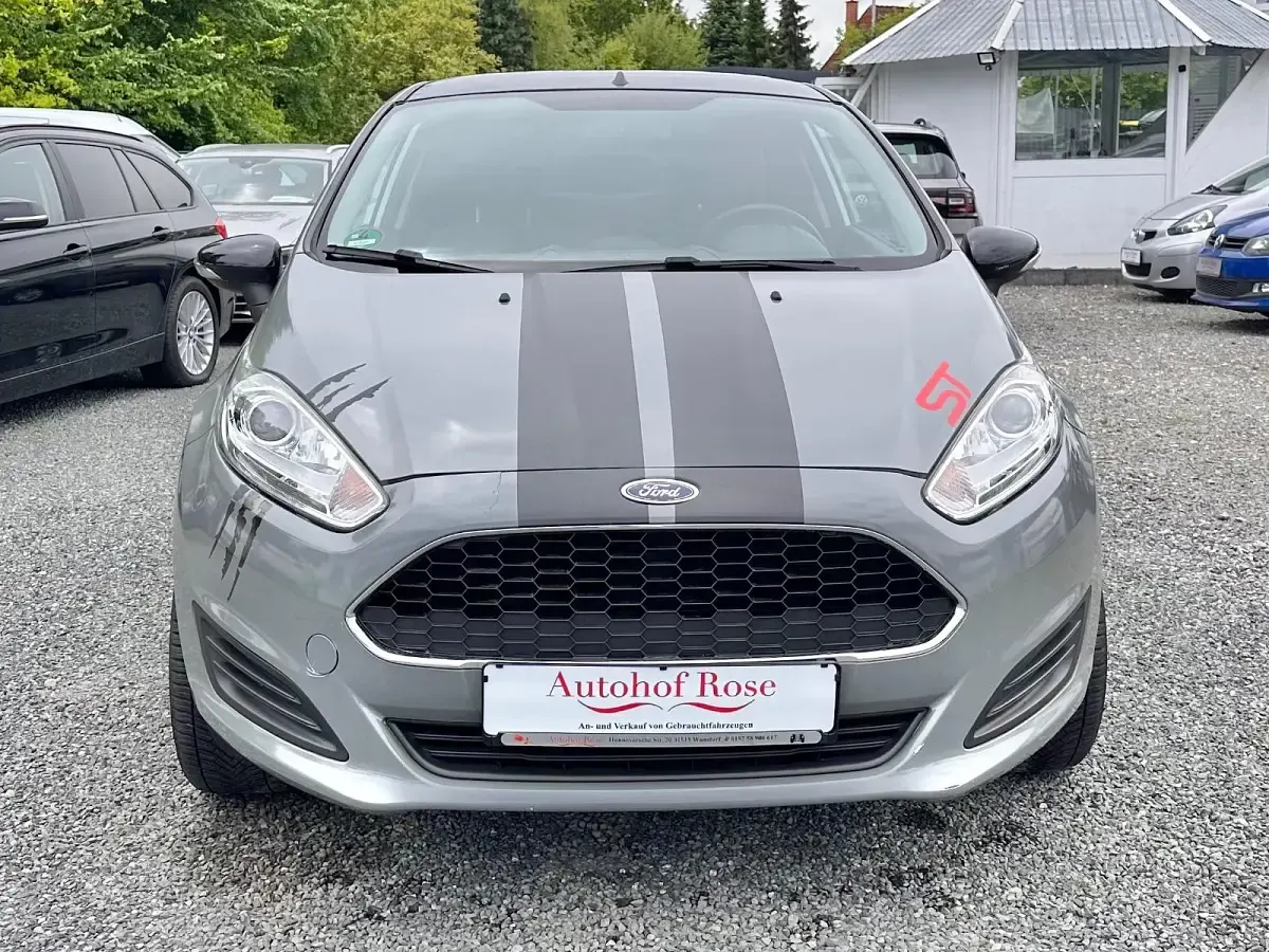 Gebraucht Ford Fiesta Trend 60 PS (44 kW) 2016 Grau Kleinwagen