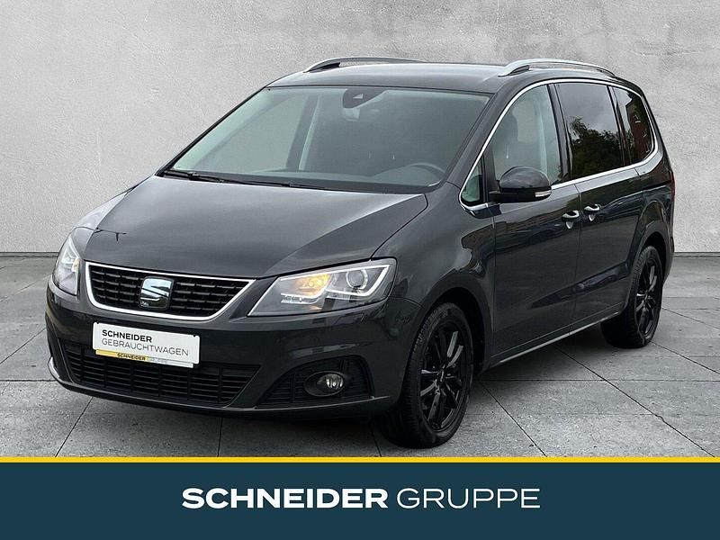 Grau Gebraucht 2021 Seat Alhambra XCELLENCE Van / Kleinbus | 33.490 € (Teuer) - Bild 1/4