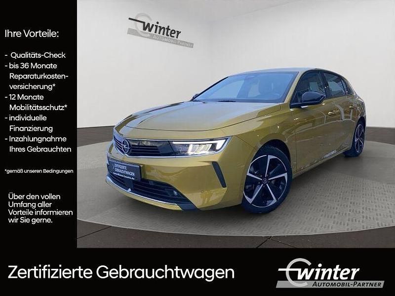 Gelb Gebraucht 2022 Opel Astra Edition Limousine | 19.979 € (Superpreis) - Bild 1/4