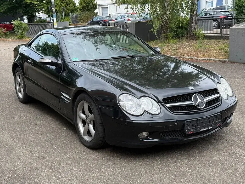 Gebraucht Mercedes SL350 245 PS (180 kW) 2005 Schwarz Cabrio