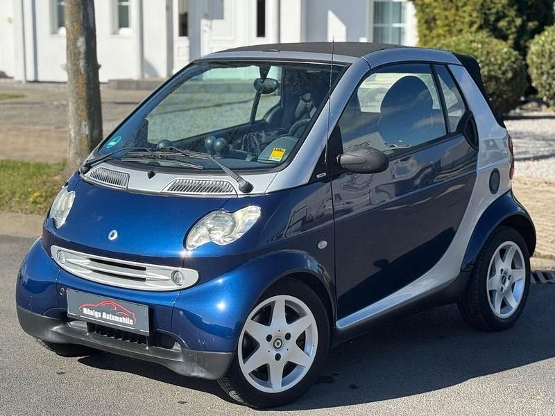 Gebraucht Smart ForTwo Cabrio Basis 61 PS (44 kW) 2003 Blau Cabrio
