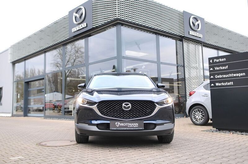 Blau Neu 2025 Mazda CX-30 Homura-Line SUV | 29.370 € - Bild 1/4