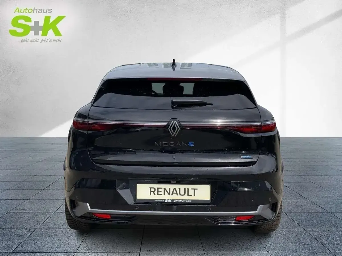 Gebraucht Renault Megane E-Tech Esprit Alpine 160 kW (218 PS) 2025 Black pearlschwarz metallic, dolomitgrau (grau) Limousine