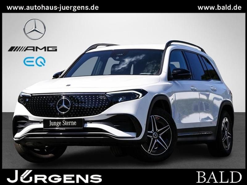 Weiss polarweiß Gebraucht 2024 Mercedes EQB350 AMG SUV | 43.100 € (Fairer Preis) - Bild 1/4