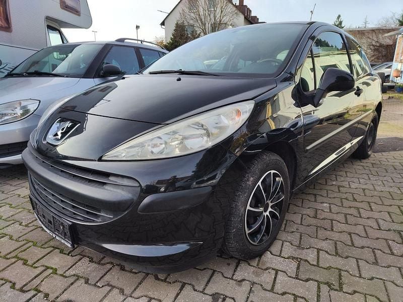 Schwarz Gebraucht 2007 Peugeot 207 Filou Kleinwagen | 720 € (Superpreis) - Bild 1/4