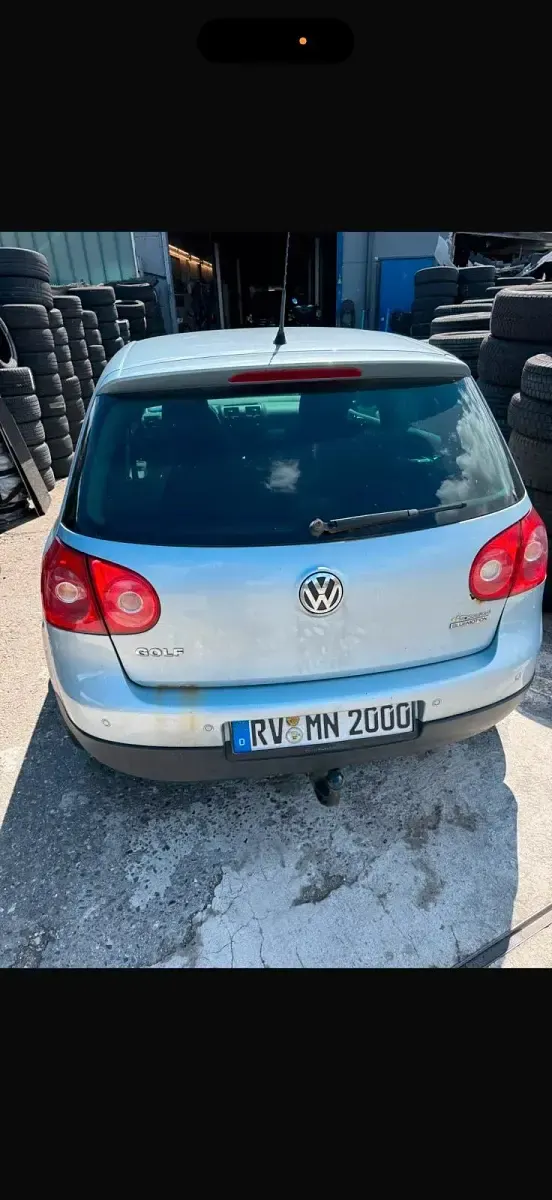 Gebraucht VW Golf V 105 PS (77 kW) 2008 Blau Kleinwagen