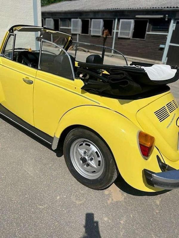 Gelb Gebraucht 1979 VW Käfer Cabrio | 27.999 € - Bild 1/4