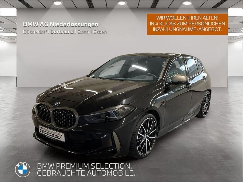 Schwarz Gebraucht 2022 BMW M135 Comfort Edition Kleinwagen | 36.990 € (Etwas zu teuer) - Bild 1/4