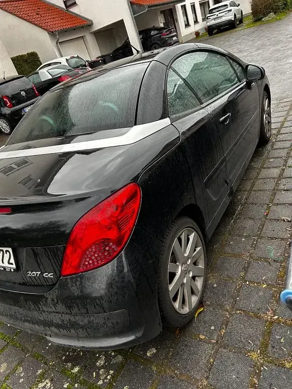 Gebraucht Peugeot 207 CC Sport 120 PS (88 kW) 2008 Schwarz Cabrio