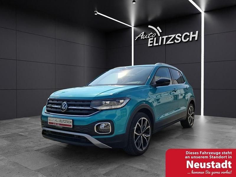 Blau Gebraucht 2021 VW T-Cross Style SUV | 22.250 € (Fairer Preis) - Bild 1/4