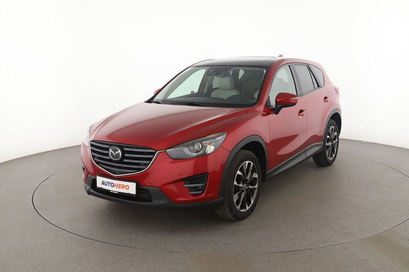 Rot Gebraucht 2016 Mazda CX-5 Sports-Line SUV | 16.040 € (Teuer) - Bild 1/4