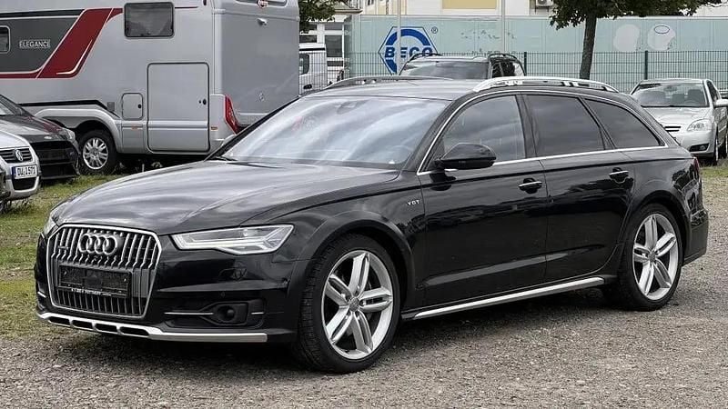 Schwarz mythosschwarz Gebraucht 2018 Audi A6 Allroad Kombi | 23.480 € (Fairer Preis) - Bild 1/4