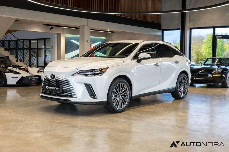 Titaniumweiß Gebraucht 2023 Lexus RX350 Luxury Line SUV | 53.900 € (Fairer Preis) - Bild 1/4