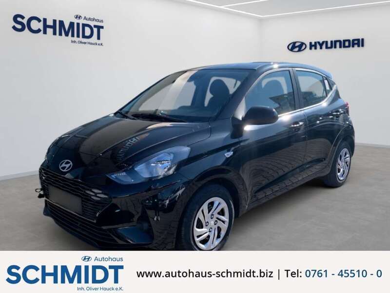 Phantom black / met Neu 2025 Hyundai i10 Select Kleinwagen | 16.990 € (Fairer Preis) - Bild 1/4