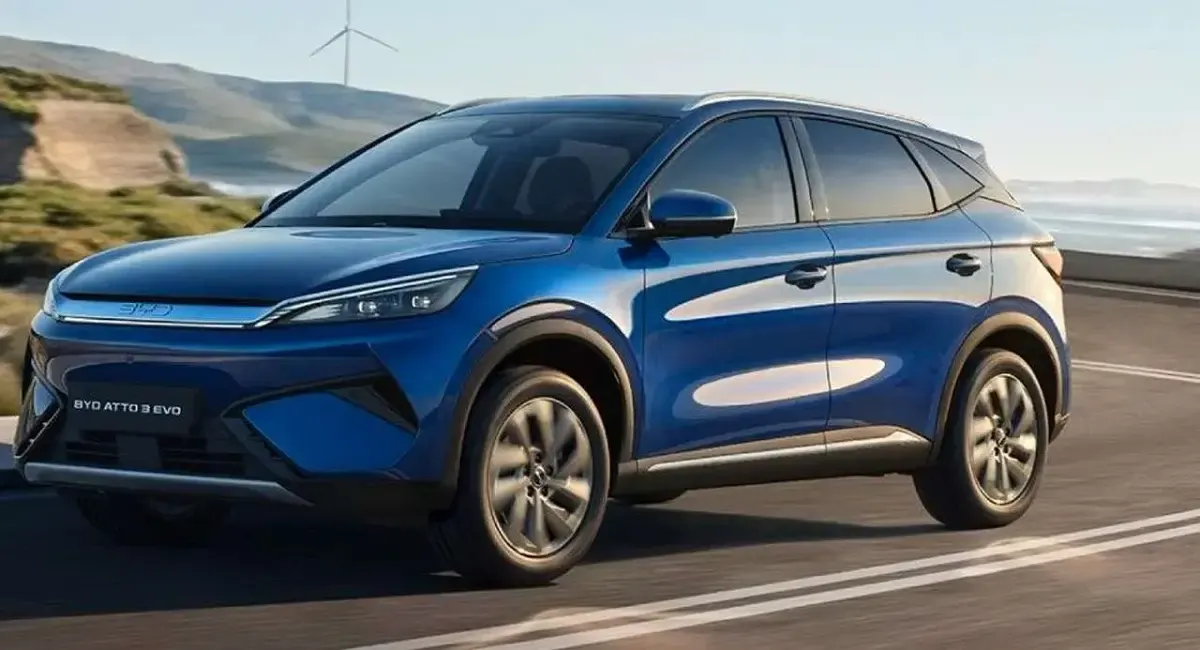 Neu BYD Atto 3 330 kW (449 PS) 2026 Blau SUV