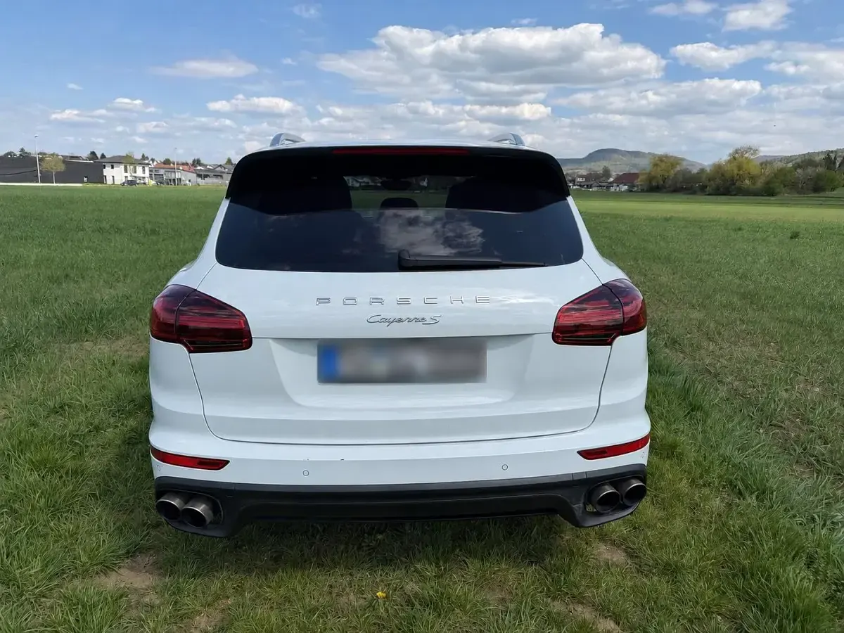 Gebraucht Porsche Cayenne S 420 PS (308 kW) 2014 Weiß SUV