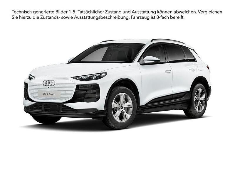 Gebraucht Audi Q6 e-tron Ambiente 185 kW (252 PS) 2025 Gletscherweiß SUV
