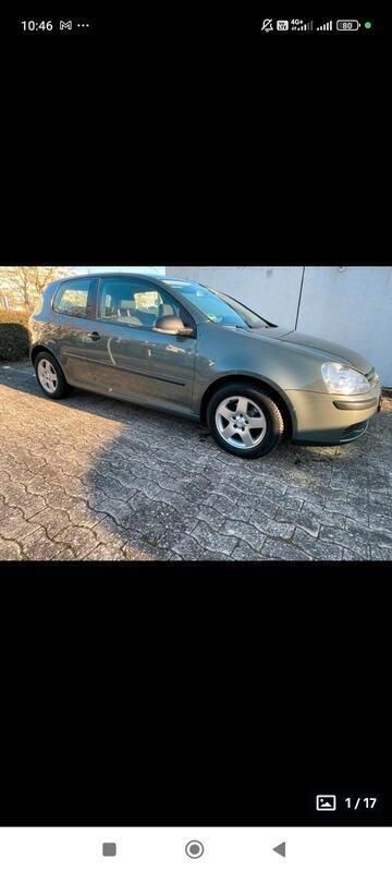 Grün Gebraucht 2008 VW Golf VI Trendline Kleinwagen | 3.400 € (Guter Preis) - Bild 1/4