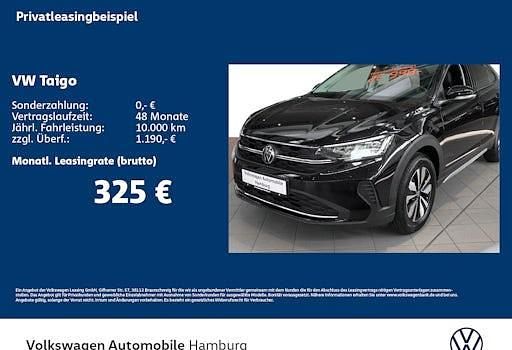 Neu VW Taigo Life 116 PS (85 kW) 2025 Schwarz SUV