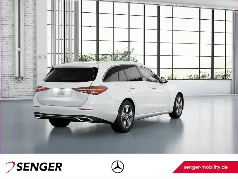 Gebraucht Mercedes C300e Avantgarde 204 PS (150 kW) 2023 Polarweiß uni Kombi