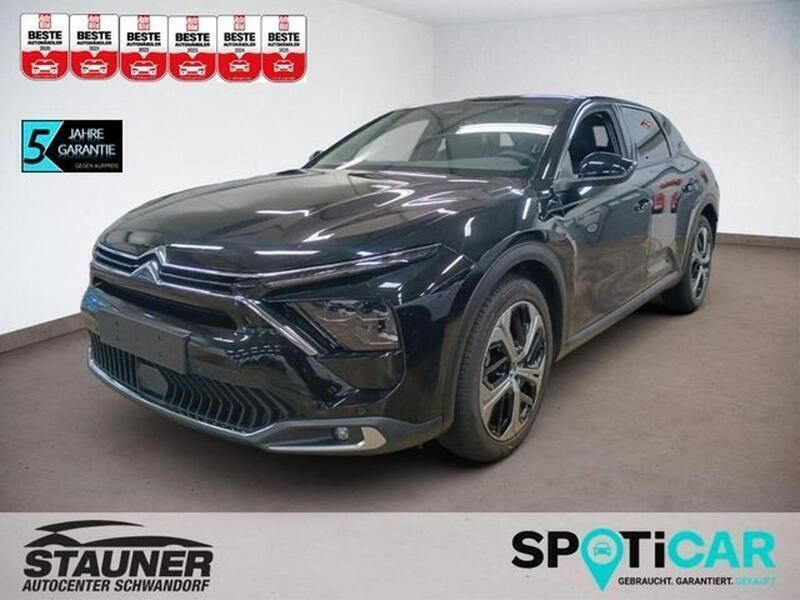 Schwarz Gebraucht 2024 Citroën C5 X PureTech Limousine | 18.580 € (Superpreis) - Bild 1/3